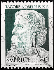 Image showing Tagore Stamp