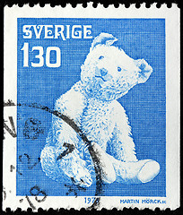 Image showing Teddy Bear Stamp