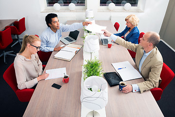 Image showing Business meeting