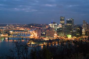 Image showing Pittsburgh panorama