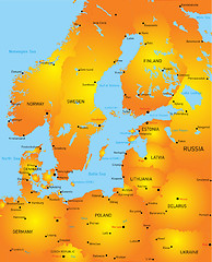 Image showing Baltic region countries