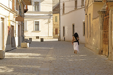 Image showing Old street