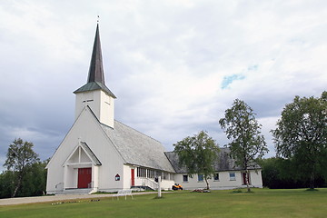 Image showing The church in Lakselv, Norway