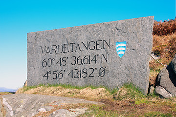 Image showing Vardetangen in Hordaland, Norway
