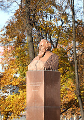 Image showing Tsiolkovsky Monument in Moscow