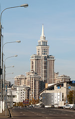 Image showing New high-rise building in Moscow