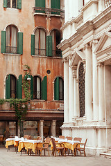 Image showing Venetian restaurant