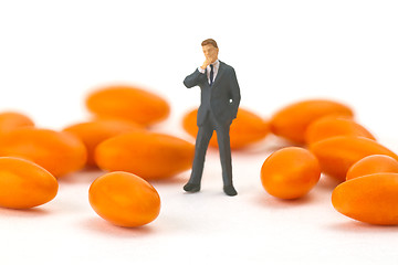 Image showing Manager with pills