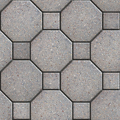 Image showing Paving Slabs. Seamless Tileable Texture.