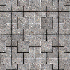 Image showing Paving Slabs. Seamless Tileable Texture.