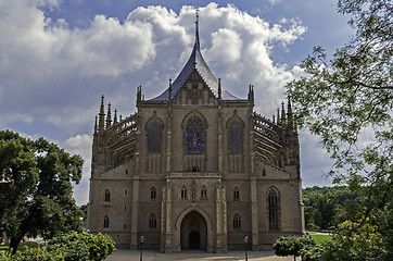 Image showing Saint Barbara's Church.