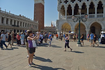 Image showing tourist woman have beautoful vacation time in venice