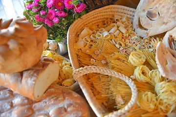 Image showing catering buffet food indoor in luxury restaurant