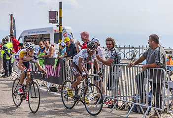 Image showing Climbing Mont Ventoux