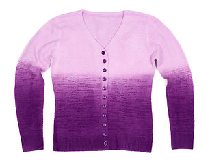 Image showing Violet feminine sweater 