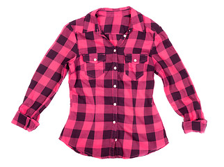 Image showing plaid shirt