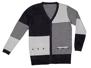 Image showing gray wool sweater