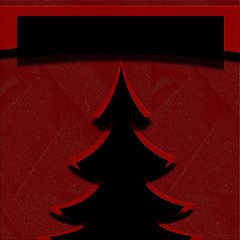 Image showing Christmas tree with textures