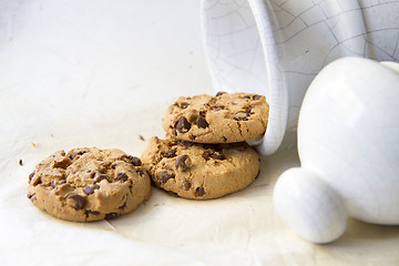 Image showing Chocolat chips cookies