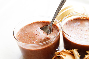 Image showing chocolat mousse