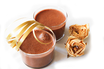 Image showing chocolat mousse