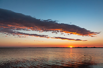 Image showing Sunset