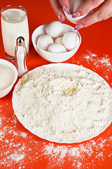 Image showing Baking ingredients