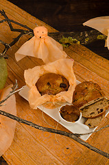 Image showing Halloween cake