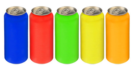 Image showing Aluminum cans