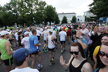 Image showing Helsinki City Marathon, 18.08.2012. Traditional marathon held in