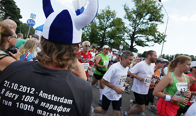 Image showing Helsinki City Marathon, 18.08.2012. Traditional marathon held in