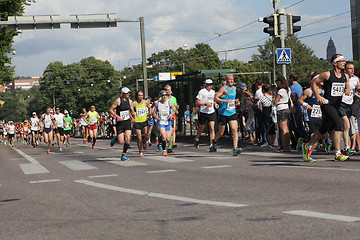 Image showing Helsinki City Marathon, 18.08.2012. Traditional marathon held in