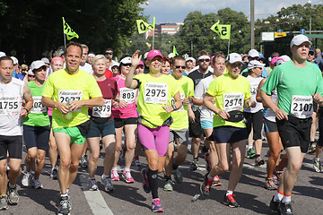 Image showing Helsinki City Marathon, 18.08.2012. Traditional marathon held in