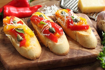 Image showing Crostini