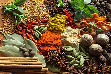 Image showing Herbs and spices