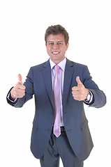 Image showing All thumbs up. 