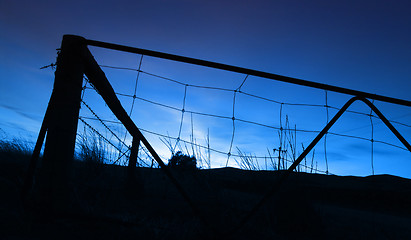 Image showing Farm Sunrise