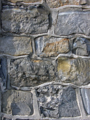 Image showing Flintstone Wall