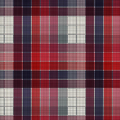 Image showing Plaid fabric