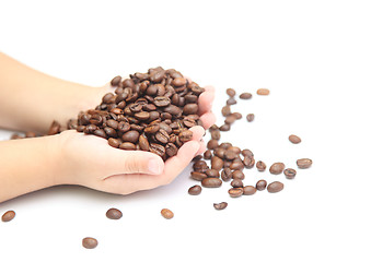 Image showing  coffee beans