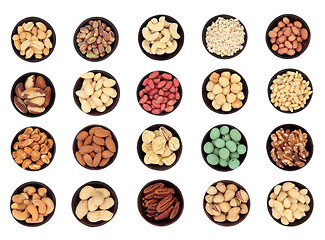 Image showing Large Nut Selection