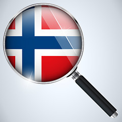 Image showing NSA USA Government Spy Program Country Norway