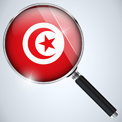 Image showing NSA USA Government Spy Program Country Tunisia