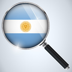 Image showing NSA USA Government Spy Program Country Argentina