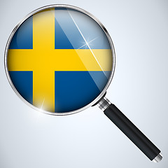 Image showing NSA USA Government Spy Program Country Sweden