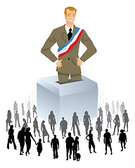 Image showing political elections