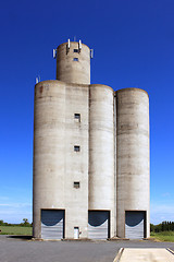 Image showing storage silos