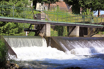 Image showing a water dam