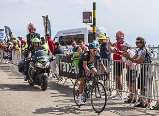 Image showing The Cyclist Richie Porte