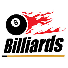 Image showing Billiards symbol